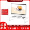 Suporte de computador de acrílico transparente e dobrado a quente, suporte elevado para notebook, atacado, Amazon Cross-Border