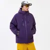 Chaqueta Funcional de Otoño e Invierno para Exteriores Color Camello Tres en Uno Resistente al Viento e Impermeable Chaqueta Casual para Hombres y Mujeres