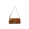 2026 Nuevo Estilo Bolso de Hombro Portátil de Moda Simple Diseño de Nicho Francés Elegante Bolso de Axila Bolso Tipo Baguette para Mujer