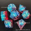Dados Afiados de Resina Dnd Grupo de Jogo de Tabuleiro Dungeons and Dragons Coc Cthulhu Dados Sólidos Multilaterais Números D6
