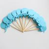 Bandera de pastel de elefante bebé, revelación de sexo de bebé, letrero de decoración para mesa de postres, pastel de bienvenida para bebés de niños y niñas