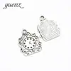 YuenZ DIY acessórios de joias vintage pingente de relógio pingente atacado 30 * 25MM J299