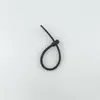 Corbatas de Cable de Silicona de Colores, Organizadores de Cables Reutilizables, Llaveros, Correas de Bloqueo Automático, Duraderas, Disponibles en Múltiples Colores