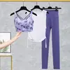 Traje de Ropa de Yoga Xiyin Sujetador Profesional de Pilates sin Aro de Acero Copa de Una Pieza Espalda Deportiva de Belleza Traje de Sujetador de Fitness
