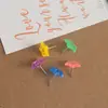 Uñas Creativas de Colores en Forma de 'I', Múltiples Tamaños Personalizables, Tablero de Corcho Combinado, Pared de Fotos, Chinchetas de Plástico, Chinchetas Hechas a Mano