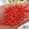 Contas de Arroz 6x12mm DIY Joias Feitas à Mão Furo Reto Pérolas Falsas Material ABS Pérolas de Imitação Coloridas Contas Soltas Colar Pulseira