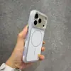 Adequado para iPhone 18 Pro Max, capa de celular magnética com sensação de pele fosca, capa protetora anti-queda de quatro cantos para Apple 17P
