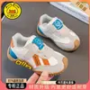 Novedades de Otoño Zapatos Casuales para Niños Niñas Moda Bloque de Color Malla Transpirable Niños Antideslizantes Deportivos