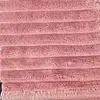Fronha Decorativa de Almofada Laranja-Verde Degradê Estilo Fazenda Boêmia Veludo Liso Colorido Fronteira Amazon Decoração de Casa