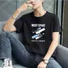 Fabricante Original Verano Hombres Deporte Running Absorbente de Sudor Versátil de Moda Marca Camiseta Deportiva Transpirable Fresca