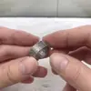 Design Banhado a Prata, Anel com Padrão de Grama Tang Vintage, Anel Trançado de Nicho, Anel Aberto da Moda, Venda Direta do Fabricante