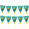 Novo Tema Bebê Bob Esponja Patrick Decoração de Festa de Aniversário Infantil Kit Prato Descartável Copo de Papel Kit