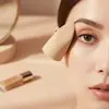 Esponja de Belleza con Forma de Lengua, Forma de Labial, Disponible en Múltiples Colores, Suave y Amigable con la Piel, Aplica el Maquillaje con Precisión Sin Absorber Producto, con un Diseño Biselado