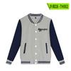 Traje de Béisbol de Estudiante Americano de Primavera y Otoño de New Tomorrow Ark 2022 Transfronterizo Chaqueta Rosa Holgada para Mujer Coreana