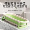 Bañera plegable para niños con soporte reclinable, bañera universal de gran tamaño, productos para bebés recién nacidos, bañera para bebés