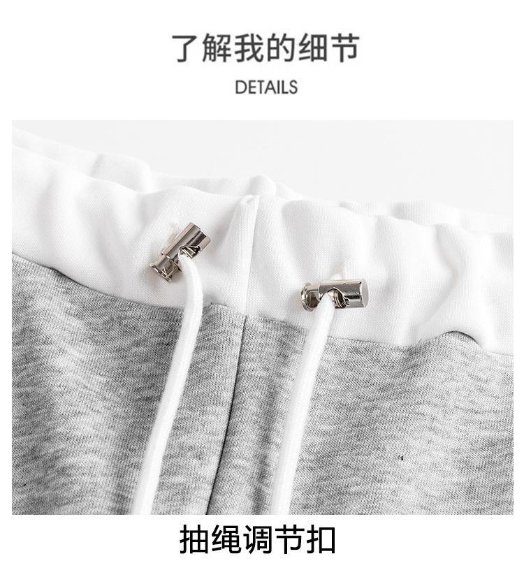 抽绳薄款外穿显瘦宽松阔腿裤