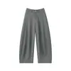 Pantalones de Traje para Mujer Estilo Old Money, Nuevos Pantalones Casuales de Línea Media Vintage Otoño 2026, Pantalones Anchos Relajados, Pantalones de Guadaña