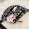 Riñonera de Serpiente para Mujer 2019 Bolso de Hombro Cruzado para Pecho Bolso Cruzado para Exteriores Casual Estilo Europeo y Americano Bolso para Teléfono Móvil y Monedas