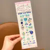 Pegatinas de Diamantes para Niños, Pegatinas de Gemas para Niñas, Pegatinas Faciales de Maquillaje para Escenario, Pegatinas 3D de Cristal para la Frente de Princesa, Pegatinas de Cristal