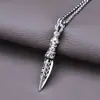 Prata Esterlina S925 Design Dominador Elefante Pilão Mágico Pingente Retrô Masculino Tendência Coreana Acessórios de Moda Personalizados Presente