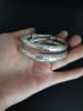 Pulseras de Plata de Xizang y Plata Miao al por mayor, Pulseras de Estilo Étnico Vintage Chapadas en Plata con Símbolos de Fortuna, Prosperidad y Longevidad. Artesanías. Precio por Pieza