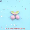 Acessórios Criativos Mini Cereja de Resina DIY Pingente de Cola de Chantilly Chaveiro Capa de Celular Ímã de Geladeira Material Decorativo