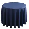 Directo de fábrica transfronterizo liso poliéster hotel banquete mesa redonda mantel mantel de mesa redonda mantel