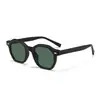 Óculos de Sol Polarizados Retros Poligonais da Moda para Homens e Mulheres, Design de Pino Cp 88645, Estilo de Nicho de Alto Padrão, Óculos de Sol com Proteção UV para Instagram