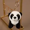 Pingente de Bolsa Chaveiro Boneco Tigre Simulado Pingente de Mochila Leopardo da Neve Veado Lembrança de Viagem para Mulheres