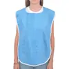 Baberos de Venta Caliente Transfronterizos para Ancianos, Baberos Grandes de Tela de Toalla para Adultos, Toallas para Saliva, Baberos con Bolsillo para Arroz para Cuidado de la Alimentación