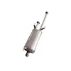Silenciador de Acero Inoxidable para Coche Adecuado para Sección Media de Tanque Tubo de Escape Silenciado Suministro Directo del Fabricante Silenciador de Coche