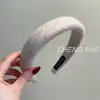 2024 Nuevo Aro para el Cabello de Cuadros Grueso de Ala Ancha para Otoño e Invierno Aro para el Cabello de Presión Superior Craneal Alta para Mujer Pinzas para el Cabello Todo-partido Paquetes de Inicio Exteriores