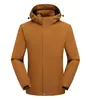 Chaquetas ligeras personalizadas para exteriores en colores lisos para senderismo y montañismo, chaquetas con capucha con estampado de logotipo, ropa de trabajo para equipos al por mayor