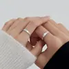 Anillo Hielo Triturado 2025, Anillo Minimalista de Lujo Nicho Unisex, En Stock con Envío Gratis