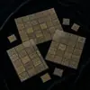 Adesivos de Unha em Relevo Transfronteiriços Dourados Estrela Lua Coração Trevo de Quatro Folhas com Suporte Adesivo Decoração DIY Adesivos de Unha