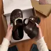 Zapatos Mary Jane de encaje de Zhao Lusi, nueva colección otoño 2026 para mujer, estilo preppy, colegiala japonesa (J.K.) estilo, zapatos pequeños de piel, planos