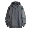 Moletom Cardigan Bordado de Pônei Novo Transfronteiriço Jaqueta com Capuz Masculina Primavera e Outono