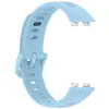 Adecuado para Correa Oficial de Silicona Huawei Band 8/9/10, Correa de Silicona con Cabezal de Metal Huawei Band 9