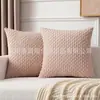 En Stock Amazon Corduroy de Espiga de Trigo Cojín Estilo Bohemio Dormitorio Habitación Sofá Sala de Estar Funda de Almohada Rayada
