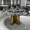 Base de Acero Inoxidable de Alta Gama, Soporte para Patas de Mesa de Nuevo Estilo con Piedra y Metal de Lujo, Patas de Mesa de Mármol Natural, Mesa de Comedor, Mesa de Café de Lujo Ligero
