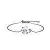 Colección de Pulseras de Diamante de Plata 925 Transfronterizas Europeas y Americanas Que No Se Desvanecen, Oro Real 18K Pulseras Versátiles de Lujo Accesible Venta al por Mayor Ui