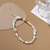 Cámara CCD Retro Corazón Estrella Cuerda de Mano Cuentas DIY Cadena para Teléfono Móvil Cordón Colgante para Funda de Teléfono Móvil Nicho Elegante