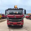 Grúa Montada en Camión Dongfeng Dv3 de un Eje Xcmg Serie g de 8 Toneladas Cabina Sencilla Caja de Carga de 6.1m Grúa Montada en Camión de 8 Toneladas Garantía Nacional