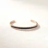 Nueva pulsera especial de acero de titanio de moda europea y americana para mujer, personalidad abierta, temperamento, moda versátil, pulsera para mujer
