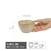 Cuenco de cerámica de estilo japonés retro con forma especial, vajilla creativa esmaltada al horno, cuenco de arroz para el hogar, cuenco de gachas, cuenco pequeño, cuenco de arroz, cuenco desagradable