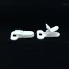 Clip de plástico de una pieza de 12.5 mm orificio medio pulgada pinza de cocodrilo JA-13 fabricante clip para correa de chupete