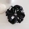 Goma para el pelo de lunares de alta gama estilo coreano para mujer, elegante y versátil, goma de tela para coletas y moños, accesorio para el cabello