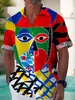 Amazon AliExpress nueva importación transfronteriza comercio exterior nueva chaqueta de camisa para hombre estampado completo fabricantes suministro