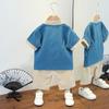Hanfu para niño estilo chino traje Tang atuendo tradicional para niños para ceremonia de primer cumpleaños, atuendo de verano para bebé con bordado de nubes