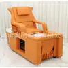 Cama de Lavatório Tailandesa Alargada de Alta Qualidade Mais Vendida Cama para Terapia Capilar com Fumigação e Circulação de Água Cama Especial para Barbearia Salão de Cabelo Salão de Beleza